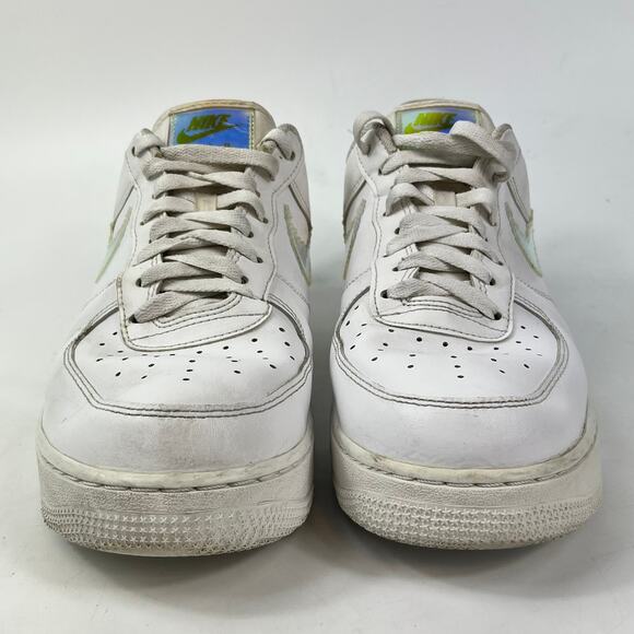 Nike Air Force 1 CV1699-100 Men\'s Shoe Size 10 White Iridescent Pixel Sneaker main image 11